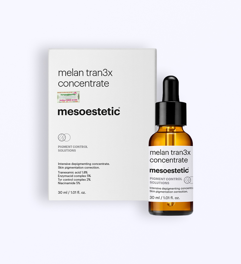 Serum giảm nám Mesoestetic Melan Tran3x Concentrate 30ml