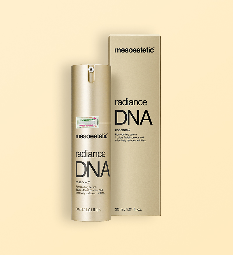 Serum tái tạo da Mesoestetic Radiance DNA Essence 15ml (Tây Ban Nha) – Duy trì vẻ đẹp thanh xuân của làn da theo năm tháng