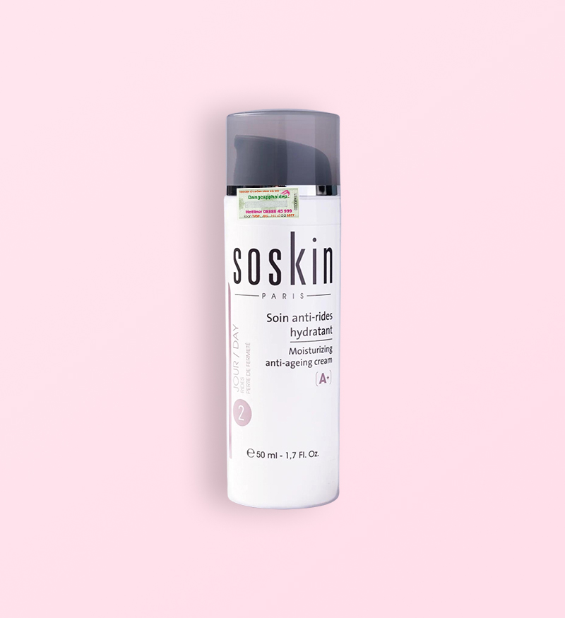 Soskin Moisturizing Anti-Ageing Cream - Kem dưỡng ẩm chống lão hóa 50ml