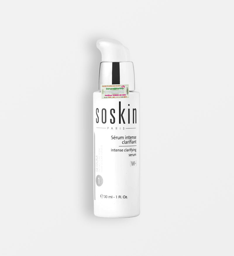 Serum làm trắng Soskin Intense Clarifying Serum cho da không đều màu 30ml