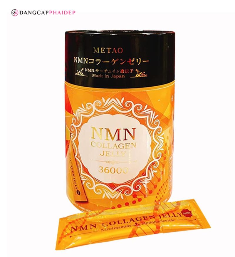 Thạch chống lão hóa NMN Collagen Jelly 36000 Metao 30 gói