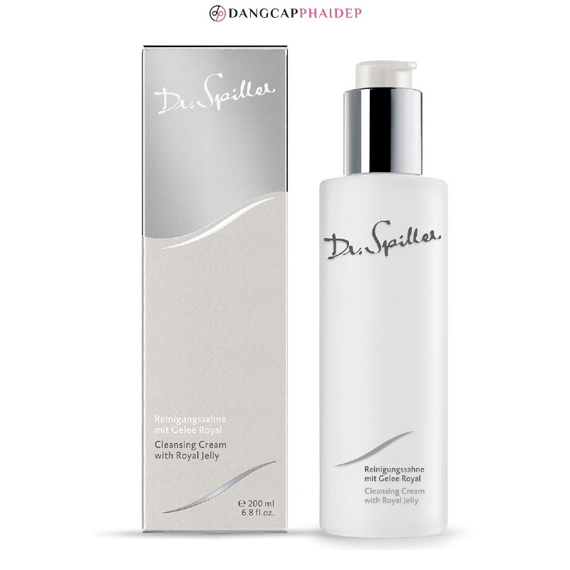 Sữa rửa mặt Dr Spiller Cleansing Cream With Royal Jelly dành cho da thiếu ẩm