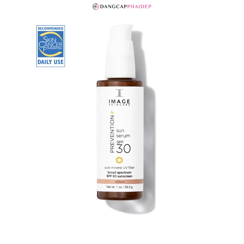 Serum chống nắng Image Skincare Prevention+ Sun Serum SPF 30 Tinted che khuyết điểm, làm đều màu da 28,3g