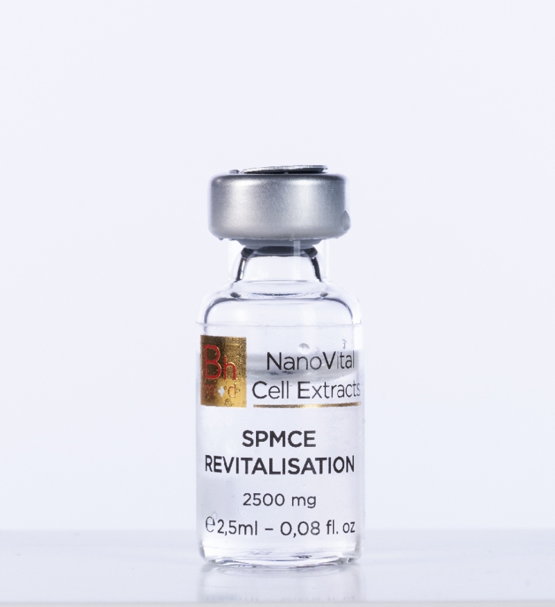 Chiết xuất tế bào Bhmed Nanovital Extracts SPMCE (5 in 1) phục hồi và căng bóng da 1 ống x 2.5ml