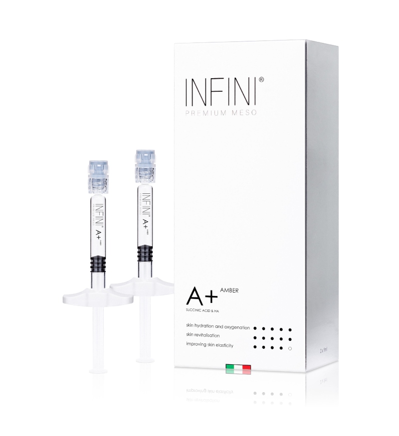 Meso phục hồi cấu trúc da Infini A+ Amber Booster 2 ống x 1ml