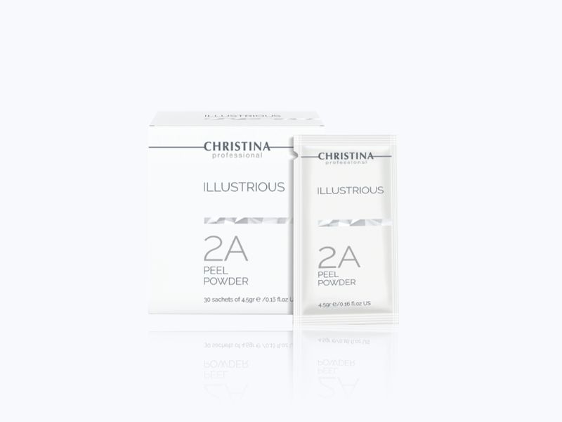 Christina Illustrious 2A Peel Powder làm sáng và đồng đều màu da 30 gói x 4.5g
