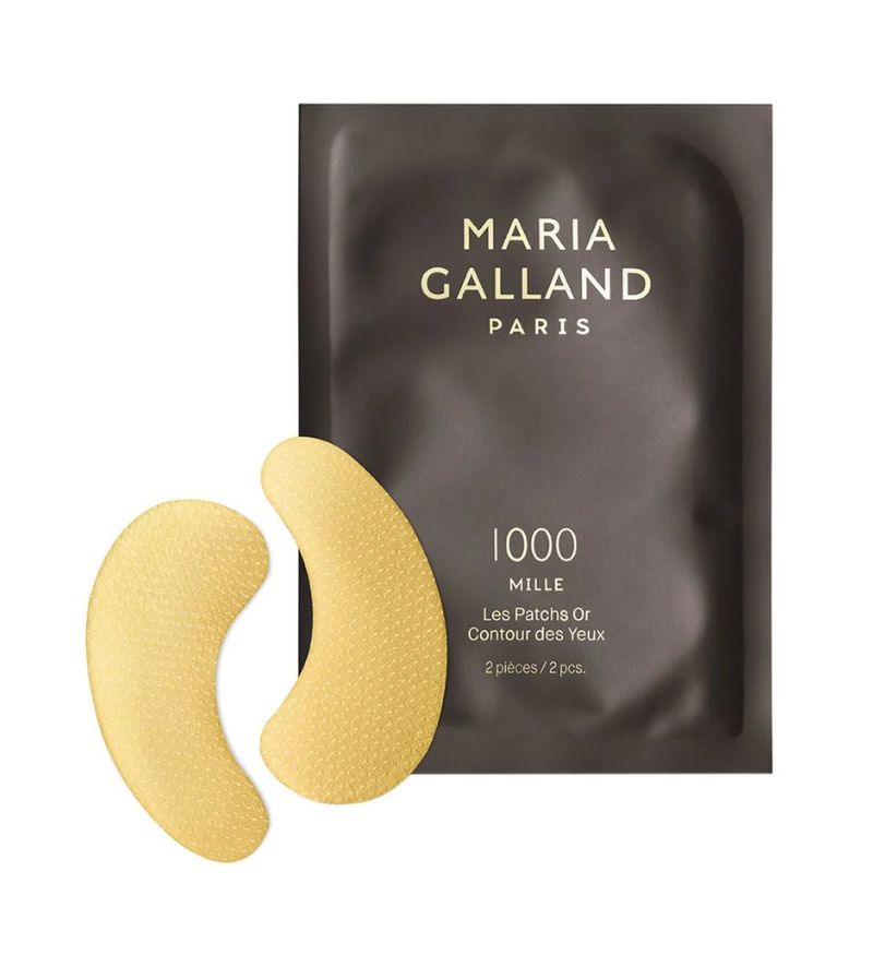 Mặt nạ vàng chống lão hóa vùng mắt Maria Galland 1000 Mille Les Patchs Or Contour Des Yeux 4 gói x 2 miếng