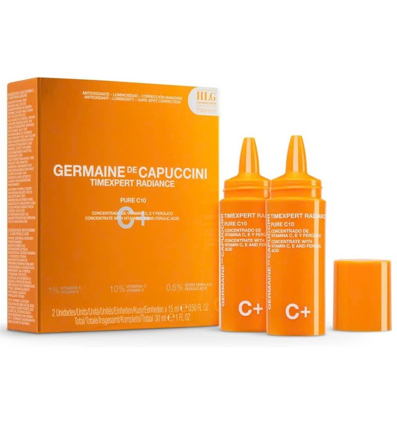 Serum vitamin C đông khô Germaine De Capuccini Timexpert Radiance C+ Pure C10 làm sáng da