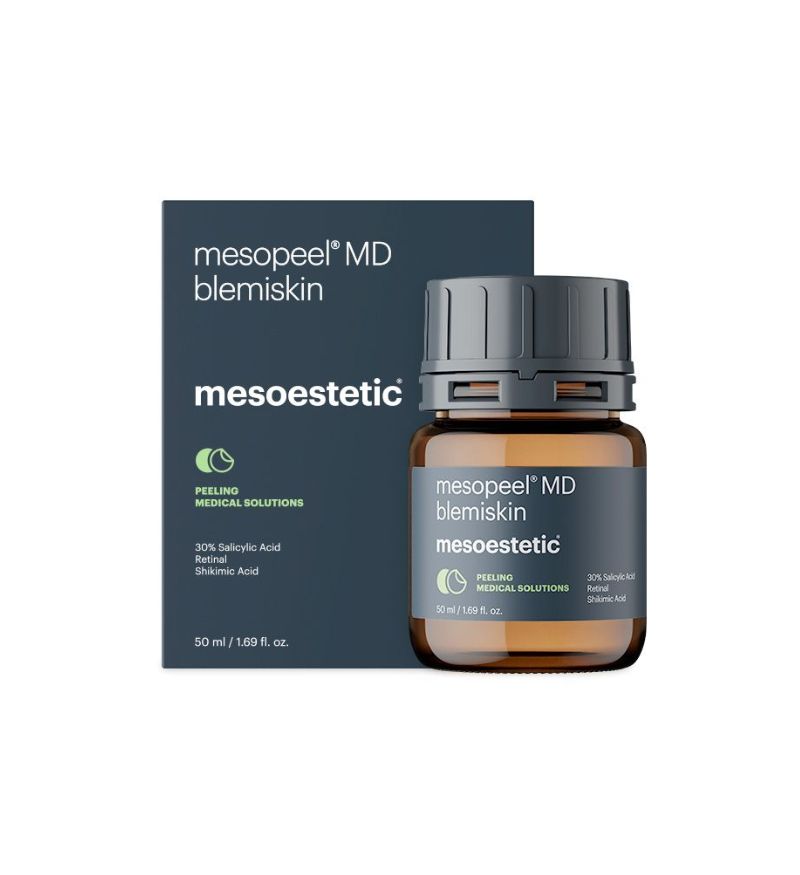 Peel chuyên sâu tiêu cồi mụn, se khít lỗ chân lông Mesoestetic Mesopeel® MD Blemiskin 50ml