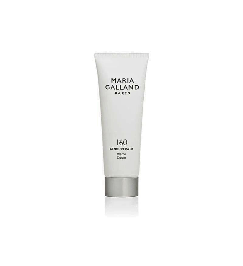 Kem làm dịu, phục hồi Maria Galland 160 Sensi'Repair Cream cho da nhạy cảm, sau peel, laser, lăn kim tuýp 50ml