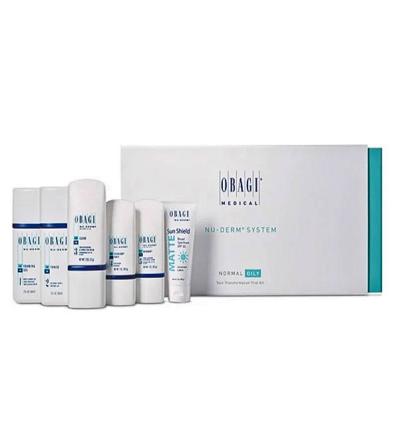 Set Mini Đặc Trị Nám Dành Cho Da Dầu Obagi Nu-Derm Travel Kit Normal-Oily