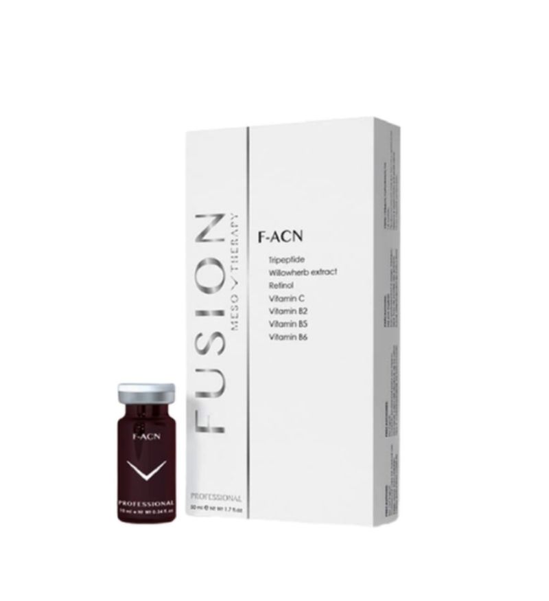 Tinh chất Fusion F-ACN hỗ trợ điều trị mụn và thâm mụn 5 lọ x 10ml