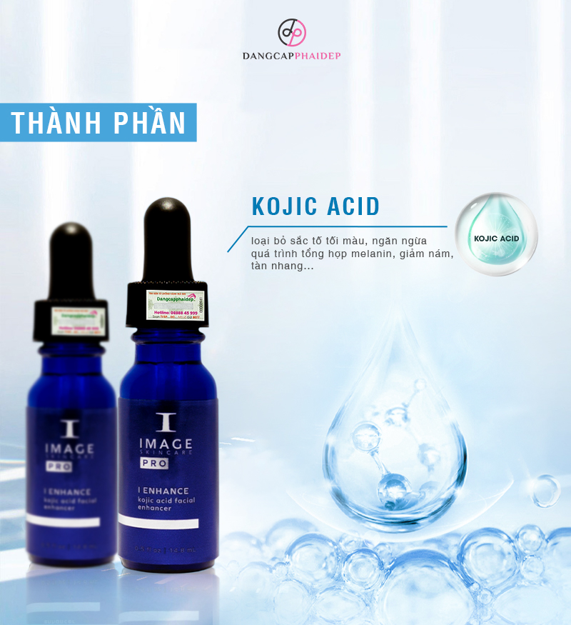Kojic Acid mang đến nhiều công dụng tuyệt vời cho làn da phái đẹp.