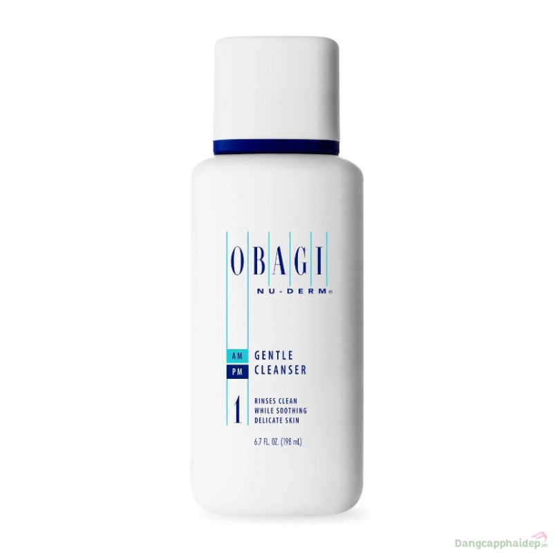 Obagi Nuderm Gentle Cleanser – Sữa rửa mặt làm sạch sâu dành cho da khô.