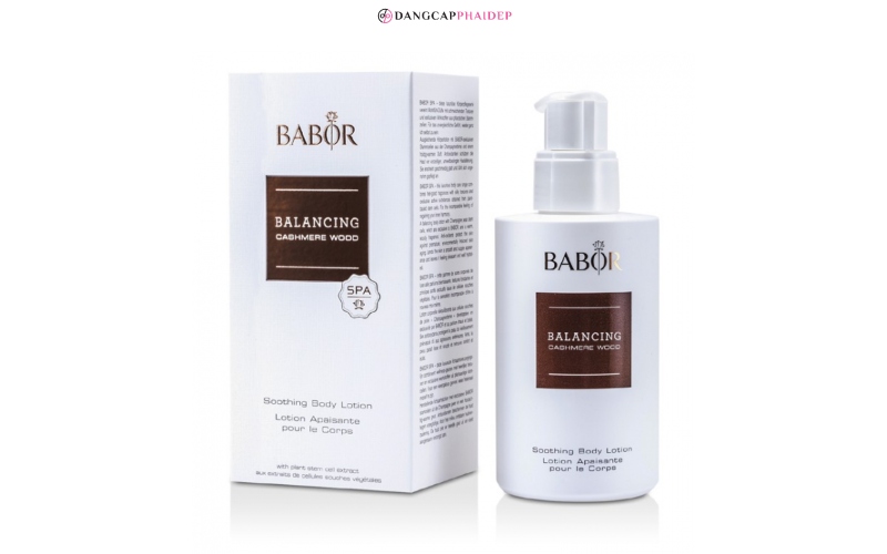 Babor Spa Balancing Soothing Body Lotion là sản phẩm nổi tiếng của Babor.
