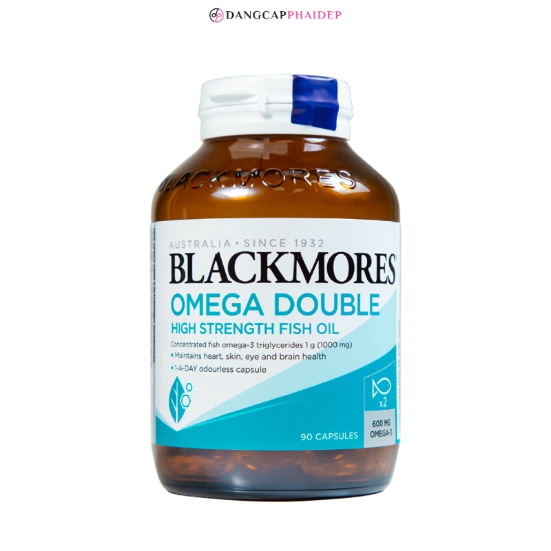 Blackmores Omega Double High Strength Fish Oil.