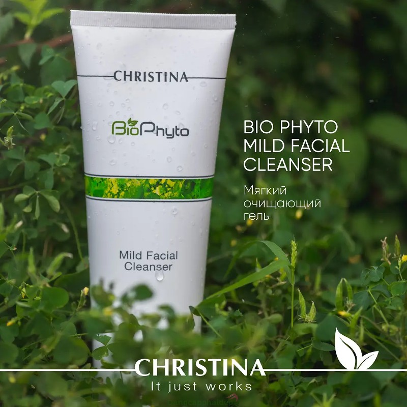 Christina Bio Phyto Mild Facial Cleanser cuốn bay mọi bụi bẩn, tạp chất.
