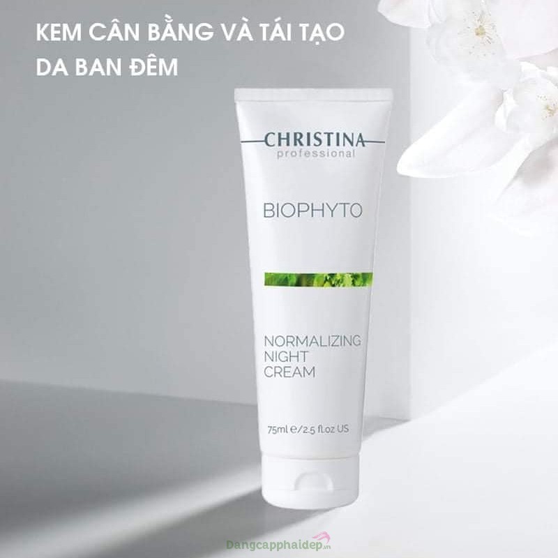 Christina Biophyto Normalizing Night Cream được người dùng đánh giá cao.