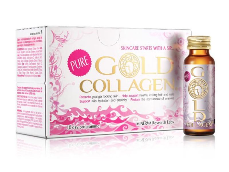 Nước uống collagen chống lão hóa Gold Collagen Pure 