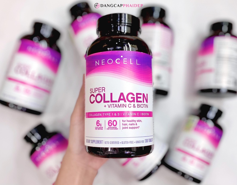 Neocell Super Collagen + C có thành phần chính là collagen protein thủy phân.
