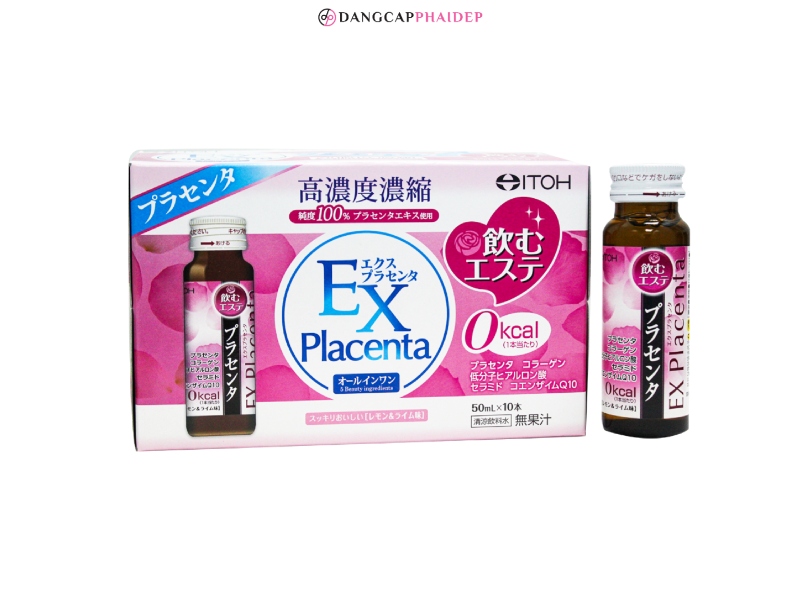 Nước uống nhau thai cừu EX Placenta Nhật Bản.