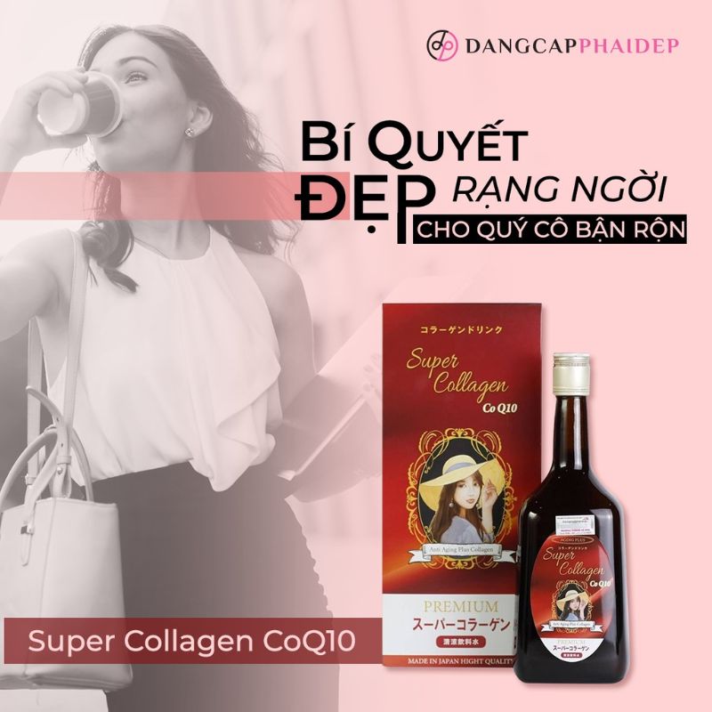 Super Collagen CoQ10 - Collagen trị nám của Nhật có hiệu quả không? 
