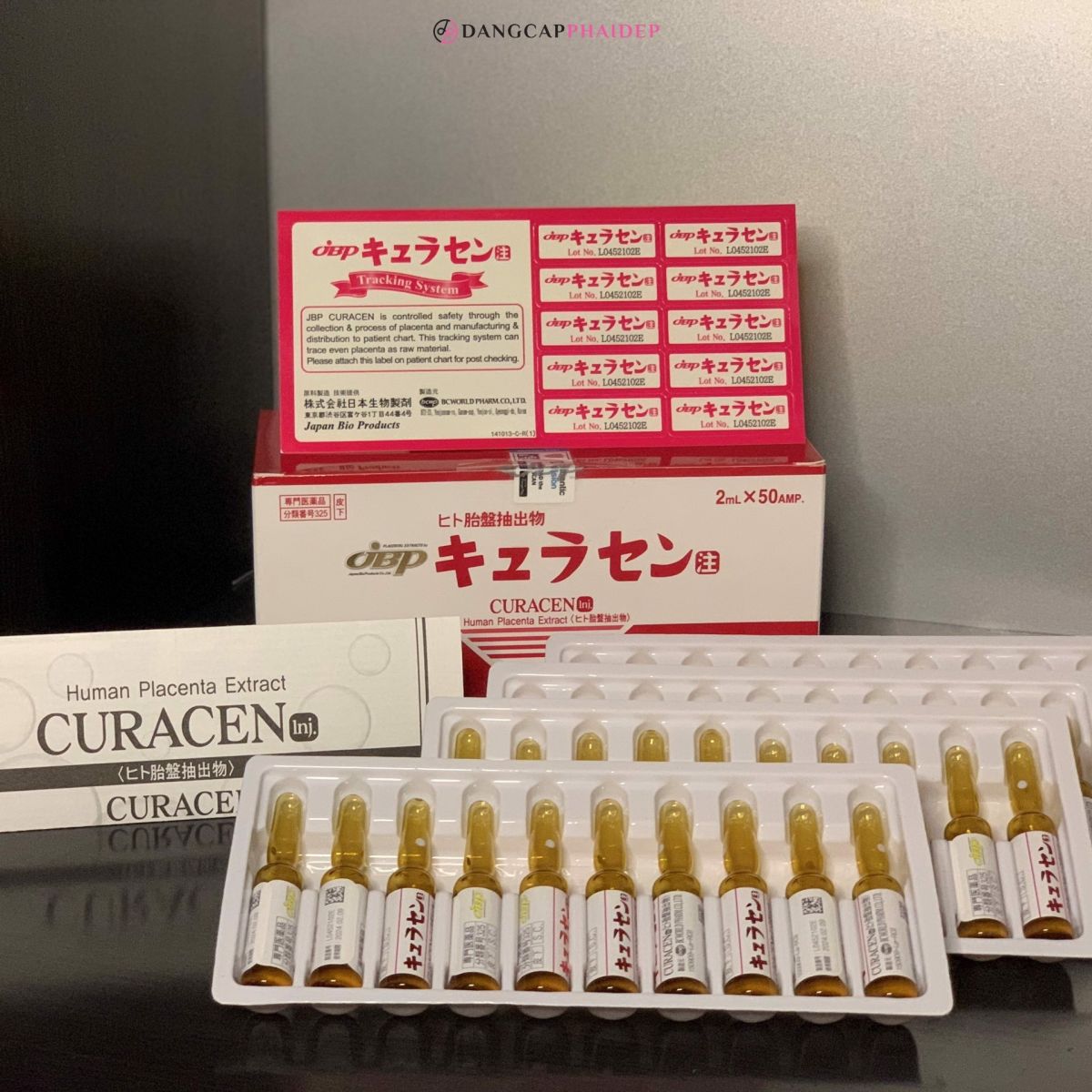 Curacen Human Placenta Extract an toàn, tương thích với mọi loại da.