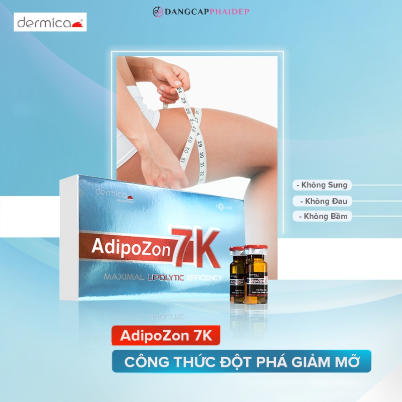 Dermica AdipoZon 7K an toàn, tương thích với mọi đối tượng.