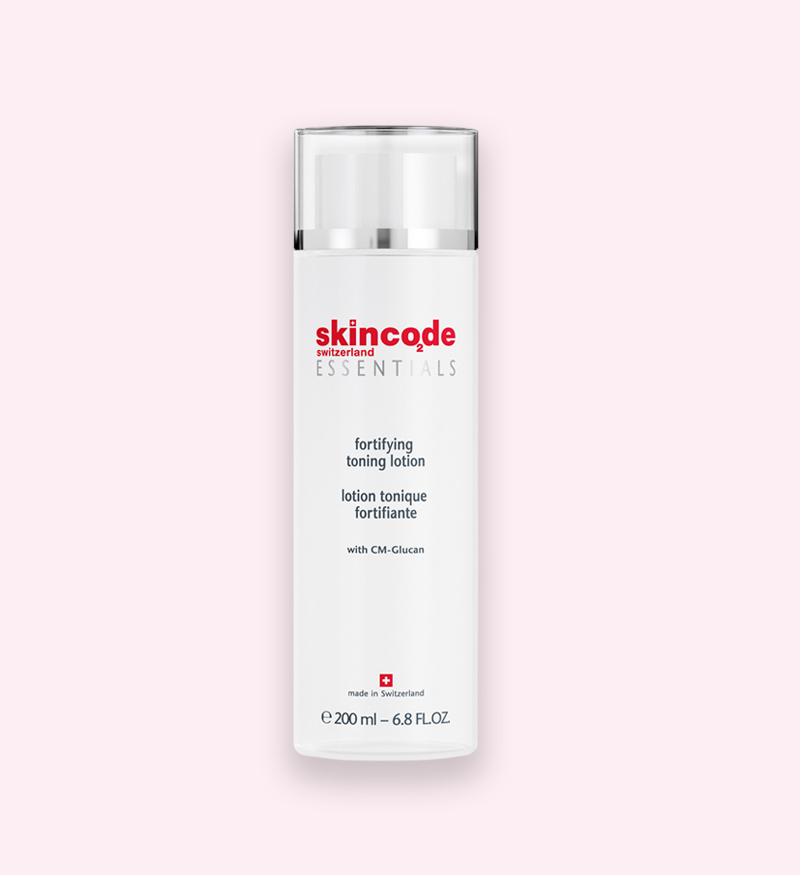 Dung dịch dưỡng ẩm và tinh khiết da Skincode Forifying Toning Lotion thiết kế phù hợp dành cho mọi loại da.
