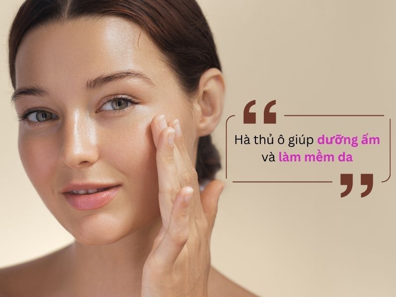 Hà thủ ô dưỡng ẩm da