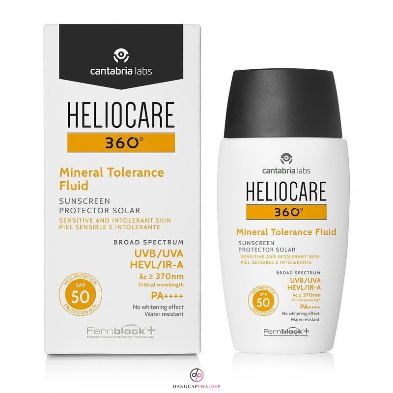 Review kem chống nắng Heliocare 360 Mineral Fluid