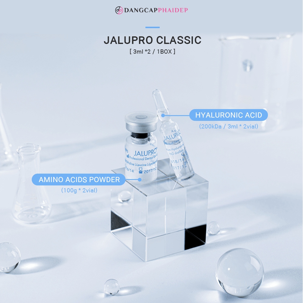 Thành phần của Jalupro Classic giúp kích thích tối ưu tế bào mới hình thành.