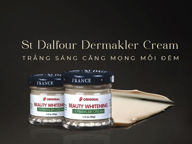 Kem dưỡng cải thiện sắc tố, trẻ hóa da ban đêm St Dalfour Dermakler Cream