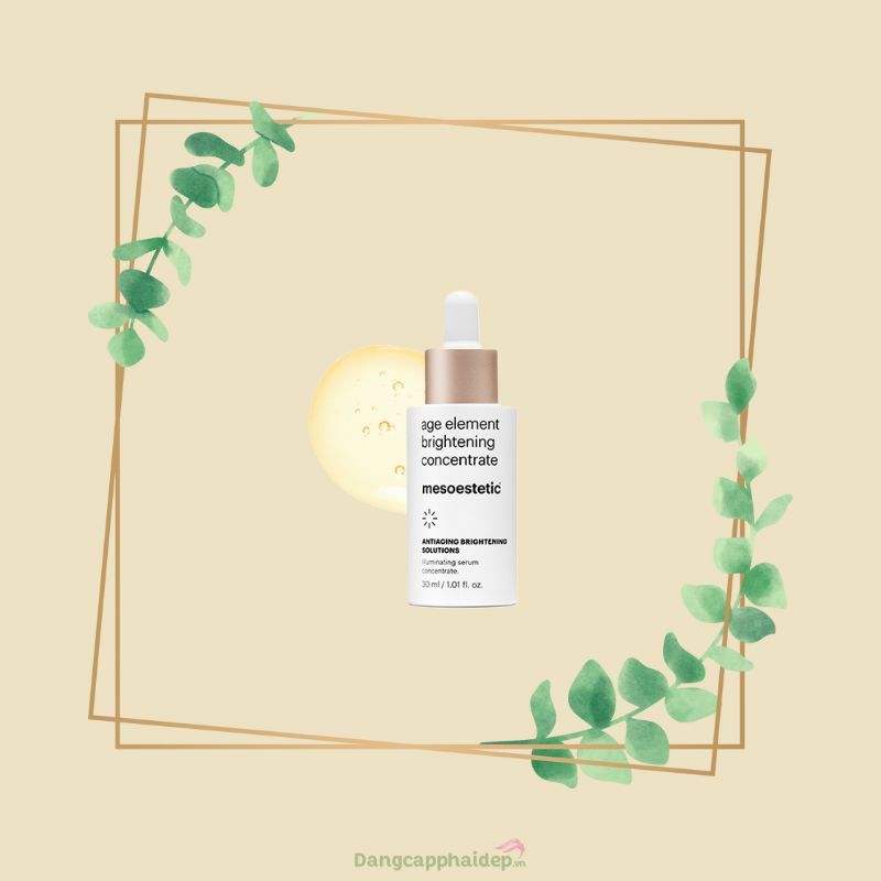 Mesoestetic Age Element Brightening Concentrate giàu dưỡng chất cho da.