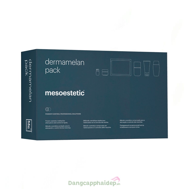 Bộ sản phẩm Mesoestetic Dermamelan Depigmenting Medical Treatment.