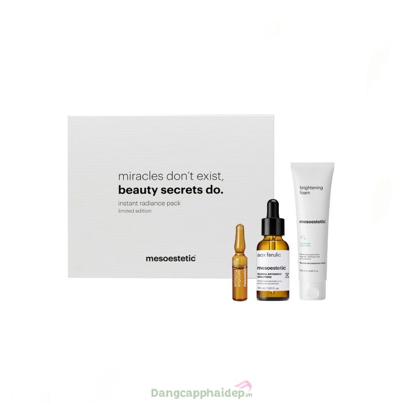 Bộ sản phẩm Mesoestetic Mother's Day Pack.