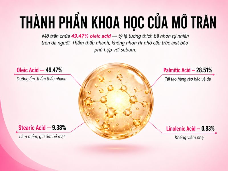 Mỡ trăn là gì? Nguồn gốc và thành phần hóa học